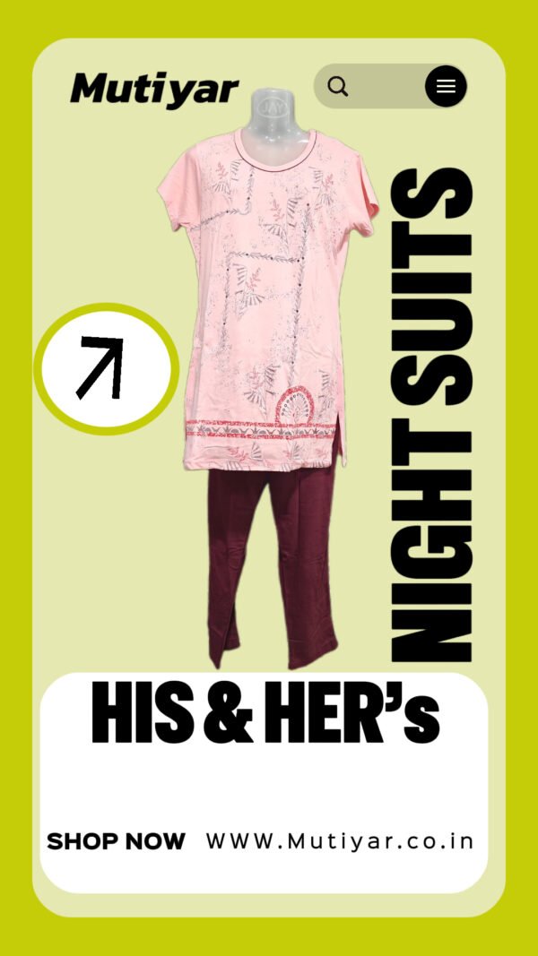 Mountfort LONG NIGHT SUIT - Image 5