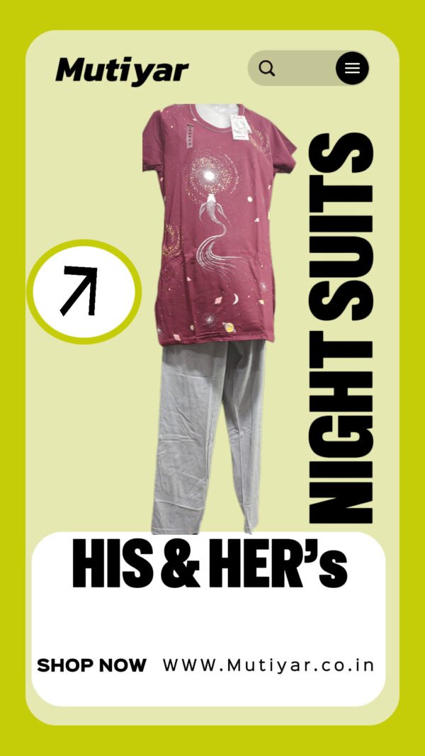 Mountfort LONG NIGHT SUIT - Image 3